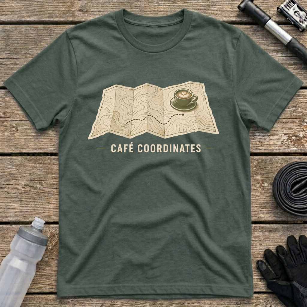 Café Coordinates T-Shirt